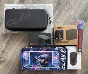 MSI Handheld PC Claw 8 AI+ A2VM Super Pack + Extra - Afbeelding 1 van 16