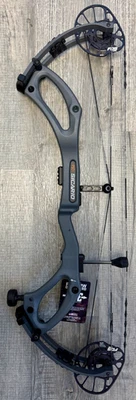 PSE Sicario FDS Right Hand 70LB Charcoal Carbon Bow New - Image 1 of 2