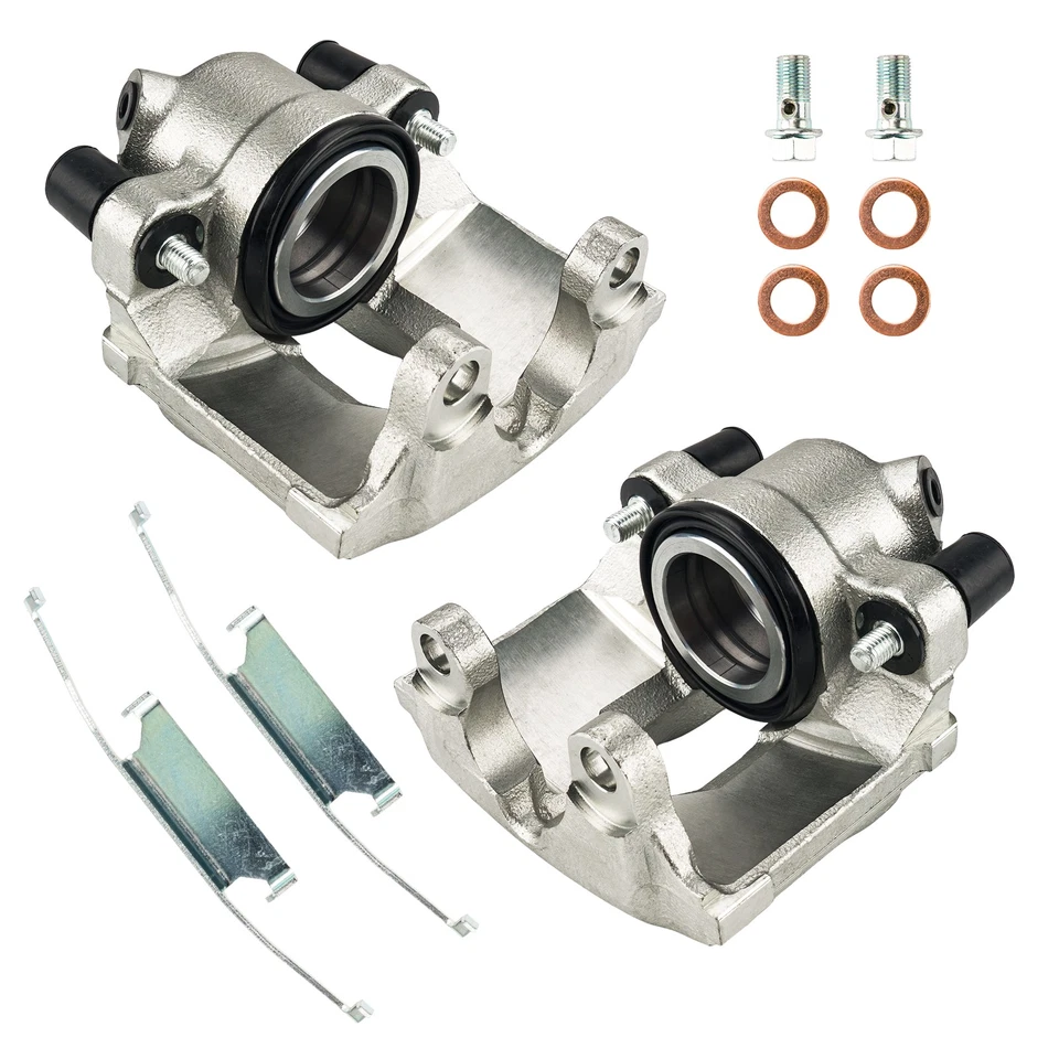 Pair Front Brake Calipers for BMW 325Ci 2001-2006 325i 2001-2005 325xi 2001-2005 Foto 1 de 4