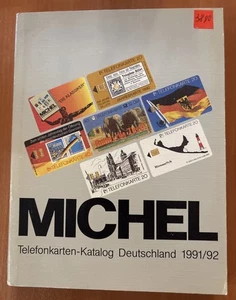 Michel Catalogue Téléphones Carte 1991/92, Utilisé - Picture 1 of 2