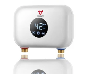 Tankless Water Heater Electric 5.5kW 240V, Instant On Demand Endless Hot Wate... - Picture 1 of 8