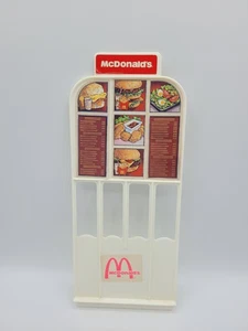 1994 Mattel Barbie Mcdonald's Restaurant Playset #11774 Menu Piece Replacement P - Picture 1 of 2