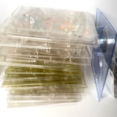 Gran Lote 30 Moldes de Caramelo de Plástico Boda Celebración Diaria Fiesta De Colección Foto 1 de 4