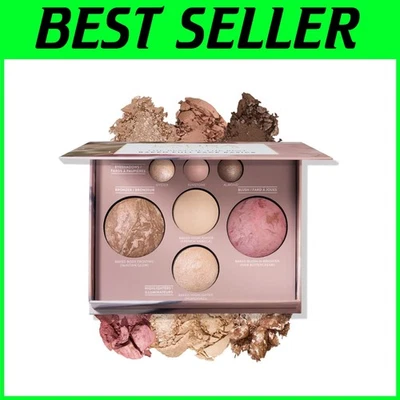 All-in-One Baked Palette with Bronzer, Blush & Highlighter - Image 1 of 4
