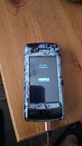 LG Env Touch Cell Phone Verizon Black, Color Touch Screen dual-screen flip - Photo 1 sur 8