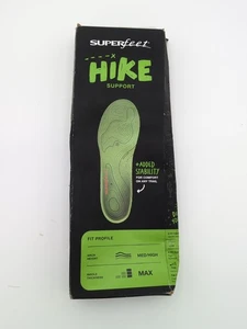 NEU Superfeet Trailblazer Medium/High Profile Einlegesohlen F Herren 11-13 Wandern Trail - Bild 1 von 6