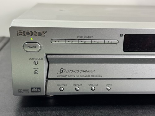 Sony DVP-NC600 5-Disc Carousel DVD CD Player Changer No Remote Silver ...