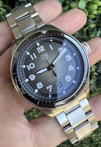 TAG Heuer Autavia 42mm Steel Automatic Watch WBE5114.EB0173 NATO Strap B&P - Picture 1 of 16