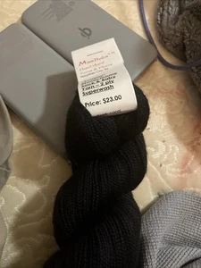 Miss Babs Coastal Fog Yummy 2 Ply Yarn obsidian100% Superwash Merino Wool 2 - Picture 1 of 1