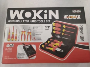WOKEN 6 Pc Premium Insulated Tool Set, VDEMAX - Picture 1 of 8