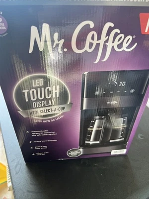 Cafetera programable Mr Coffee Bvmc-tp 12 tazas negra de acero inoxidable Foto 1 de 4