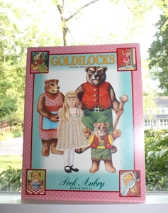 Goldilocks and the Three Bears Paper Dolls Book Peck Aubry 1997 Uncut  - Picture 1 of 13