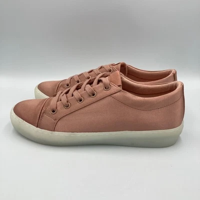 Zapatillas bajas ALDO Rinna rosa satinado con cordones para mujer talla 9 Foto 1 de 4