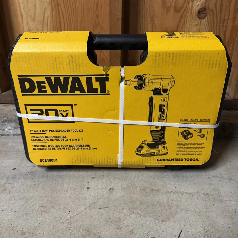 "Nuevo kit expansor DEWALT 20V PEX DCE400D1 - expansor de 3/8 a 1""" Foto 1 de 1