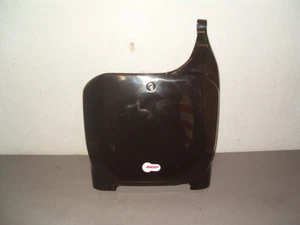 Black Front Number Plate for Honda CR125, CR250, CR500 & CRF450R-NEW! - Picture 1 of 1