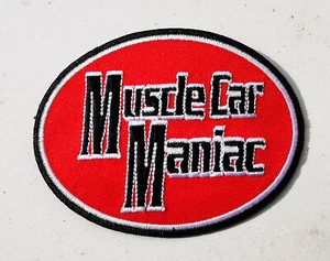 Parche Muscle Car Maniac Rockabilly V8 Dodge Ford Chevy Pontiac Chrysler - Imagen 1 de 1