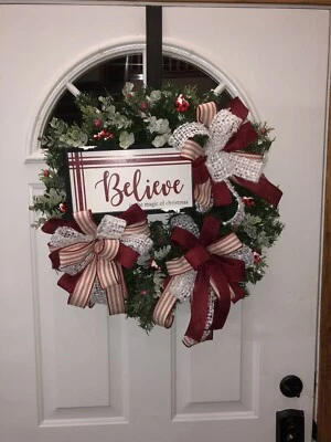 CORONA NAVIDAD CREER, CORONAS DE NAVIDAD, CORONAS NAVIDEÑAS, NAVIDAD Foto 1 de 2