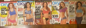 2012 OXYGEN women heath&fitness magazine LOT ab glute arm leg strength nutrition - Picture 1 of 8