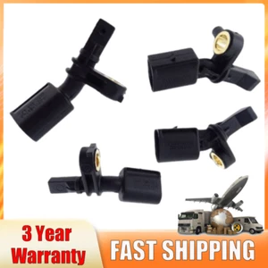4PCS Front Rear ABS Wheel Speed Sensor For VW Beetle Jetta Passat Tiguan Audi - Picture 1 of 10