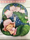Vintage Avon Little Blossom Glow in the Dark Light Switch Cover Plate 1983