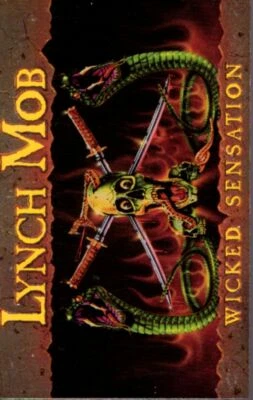 Lynch Mob Wicked Sensation 1990 Cassette Tape Album Classic Hard Rock & Roll Foto 1 de 2