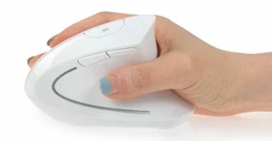 Vertical Care Wireless Mouse Prevent Vdt Syndrome Minimize Wrist Pain - Picture 1 of 11