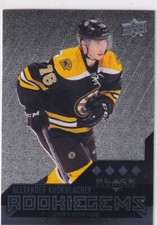 14/15 UD BLACK DIAMOND ALEXANDER KHOKHLACHEV QUADRUPLE QUAD RC SP ROOKIE #238