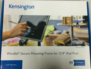 KENSINGTON WINDFALL SECURE MOUNTING FRAME FOR iPAD PRO 12.9 (K67960US) - Black - Picture 1 of 3