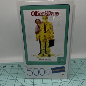 Office Space Movie 500 Piece Jigsaw Puzzle Blockbuster BRAND NEW AND SEALED!! - Picture 1 of 8