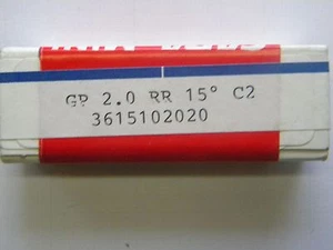 Placas de entrada y corte Nikcole GP 2.0 RR 15° C2 K20 - Imagen 1 de 4
