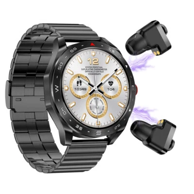 Sports Smart Watch Headsets Sport Fitness Tracker Music Smartwatch for Cellphone - Image 1 of 4