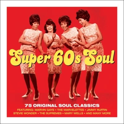 Super 60s Soul 3-CD NEW SEALED Motown Marvin Gaye/Contours/Mary Wells/Supremes+ - Image 1 of 4