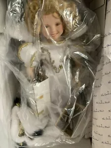Bambola in porcellana Shirley Temple LITTLE PRINCESS di HUTCHENS Danbury nuova 1990 vintage - Foto 1 di 10