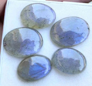 Piedra preciosa suelta cabujón ovalado de labradorita natural de 50,10 quilates - Imagen 1 de 3