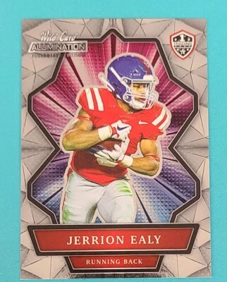2021 Wild Card Alumination NIL #ANBC-39 Jerrion Ealy Ole Miss FOOTBALL Card L7 - Image 1 of 2