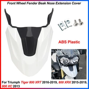For Triumph Tiger 800 XRT/XRX, 800 XC - ABS Plastic Front Fairing Beak Extension - Picture 1 of 14
