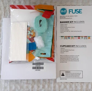 We R Memory Keepers FUSE KIT Banner plus Cupcake FUSE TIP Embellishments FUN - Picture 1 of 6