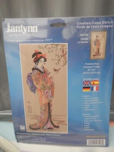 JANLYNN USA 2002 CROSS STITCH KIT GEISHA - Picture 1 of 4