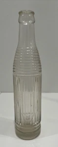 Vintage 7 oz Dr Pepper Bottle Shreveport LA 9.25" Embossed Stripes Soda Bottle - Picture 1 of 8