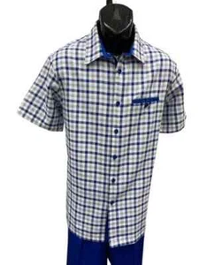 Traje de caminar Dreams 2 piezas para hombre (negro, tostado, lila, naranja, azul real, azul polvo) - Imagen 1 de 7