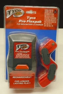 Tyco RC Pro Flexpak For Shell Shocker 7.2V NiCd Battery & Charger H8496-0910 NEW - Picture 1 of 12