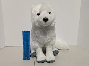 Wild Republic White Arctic Fox Stuffed Animal Plush Wild Animal 10" - Picture 1 of 5