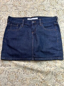 Old Navy Womens Designer Blue Denim Skirt Size 2 Mini Denim Cute Ladies Western - Picture 1 of 7
