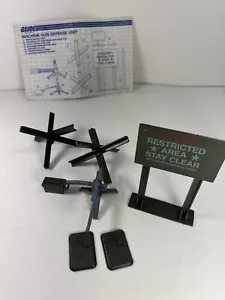 G.I. Unidad de defensa de ametralladoras Joe 1984 completa con plano - Imagen 1 de 4