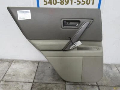 PANEL EMBELLECEDOR PUERTA TRASERO IZQUIERDO 03 04 SERIE INFINITI FX Foto 1 de 3