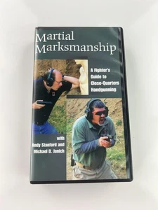 Vintage Martial Marksmanship VHS Fighter’s Guide Close Quarters Handgunning Pala - Picture 1 of 5