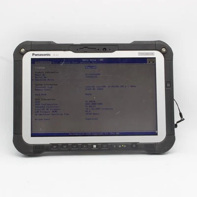 Panasonic Toughbook FZ-G2 10.1" Intel Core i5-10310U 16GB DDR4 Sin SSD Sin sistema operativo Foto 1 de 4