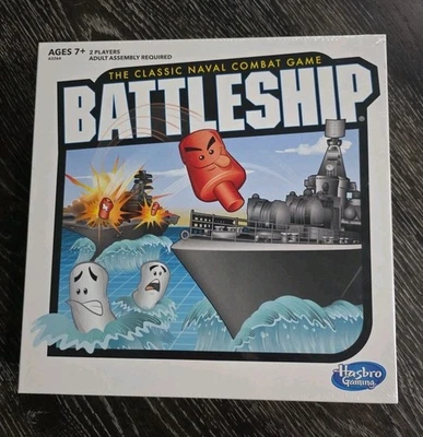 2016 Hasbro Battleship Board Game New Sealed In Box Classic Naval Combat Game - Image 1 of 4