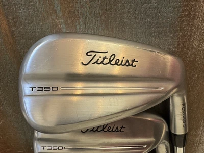 2025 Titleist T350 Iron Set 6-PW,GW w/ AMT Red R300 R-Flex RH +1/2" *Very Good* - Image 1 of 4