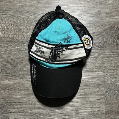 De colección Y2K Florida Marlins MLB Bordado Ajustable Gorra Gorra Béisbol EE. UU. Foto 1 de 4